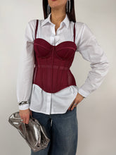 Carica l'immagine nel visualizzatore di Gallery, CORPETTO BORDEAUX

