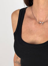 Carica l'immagine nel visualizzatore di Gallery, TANKTOP COSTINE NERO
