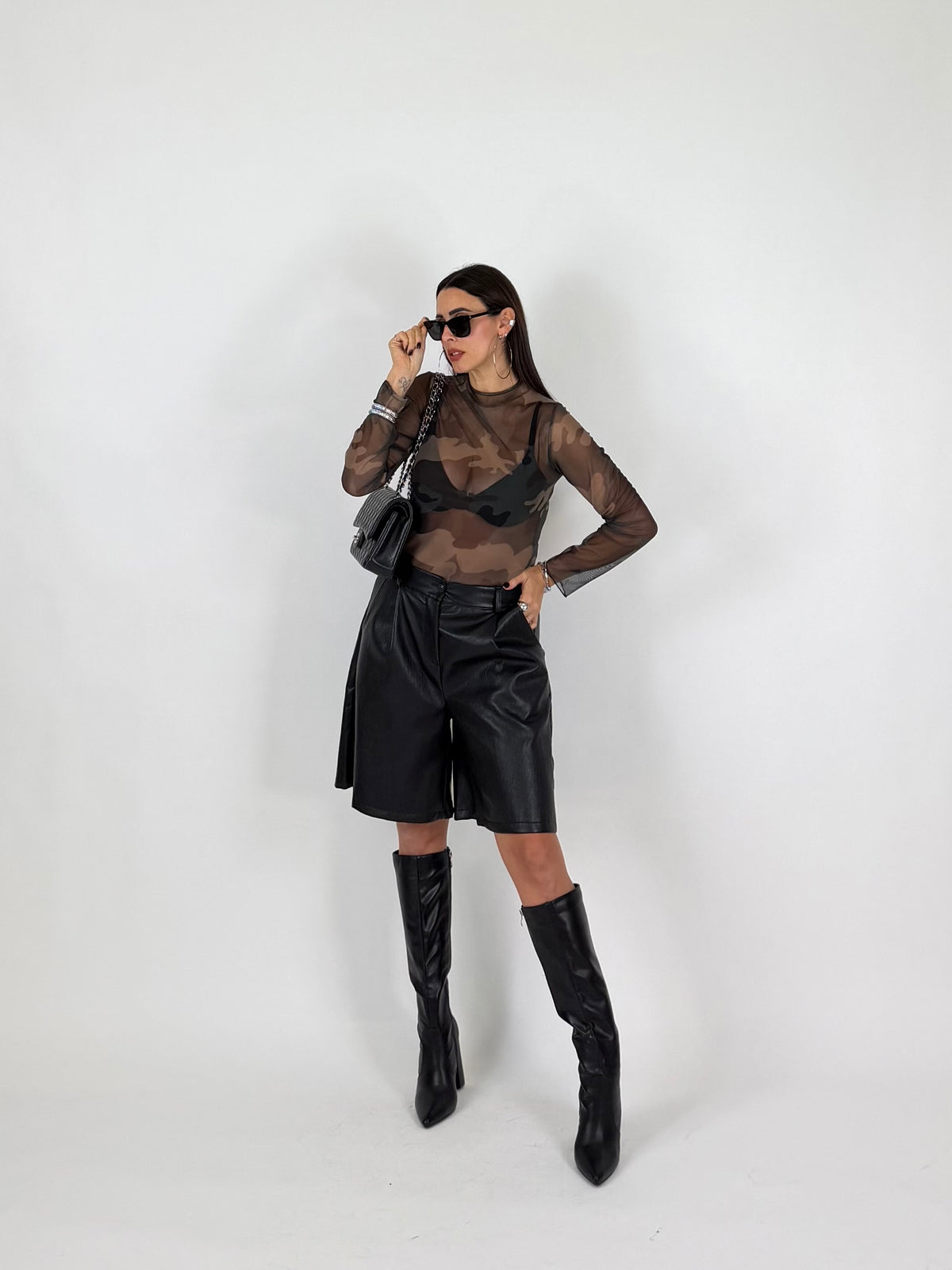 BERMUDA ECOPELLE BLACK