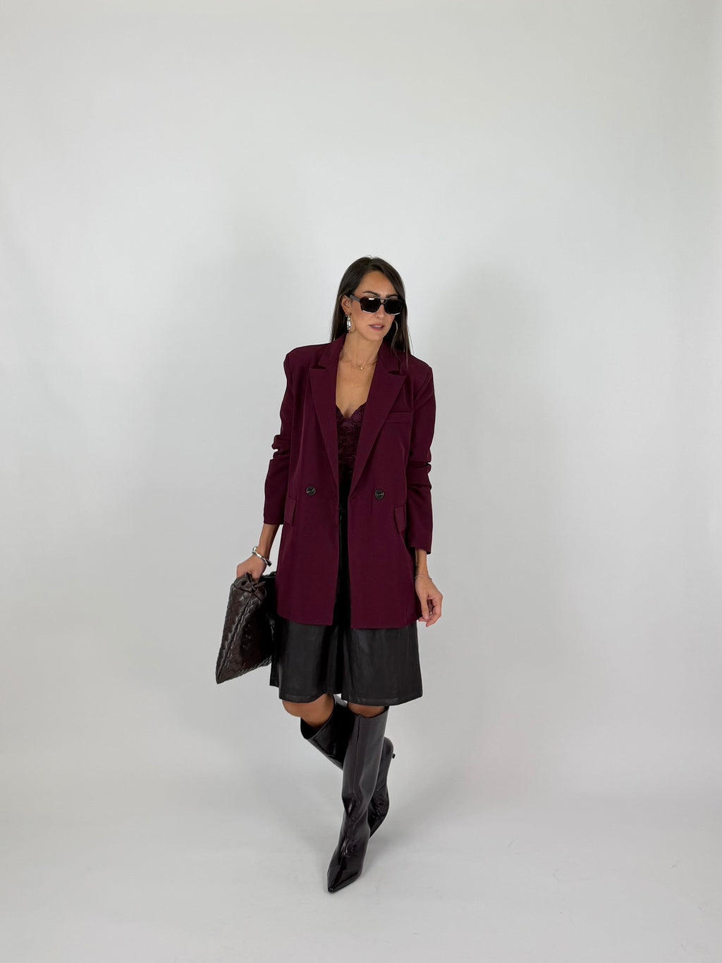 BLAZER LUCREZIA VINO
