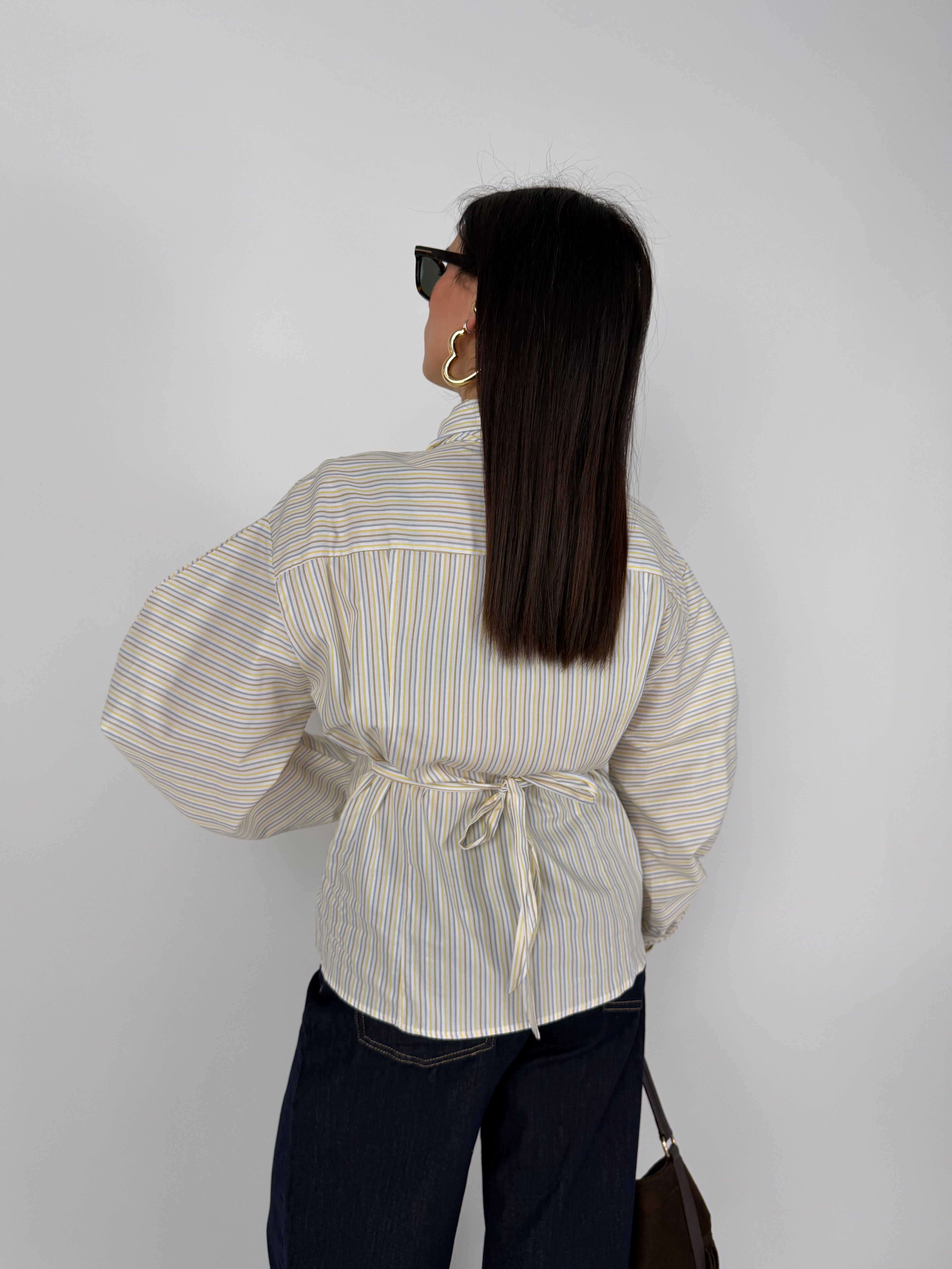CAMICIA TYE YELLOW