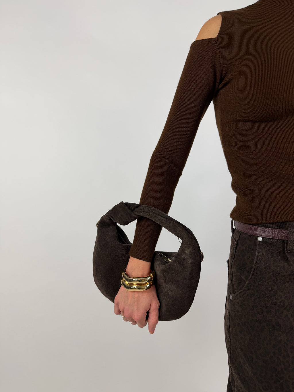 MOON BAG BROWN