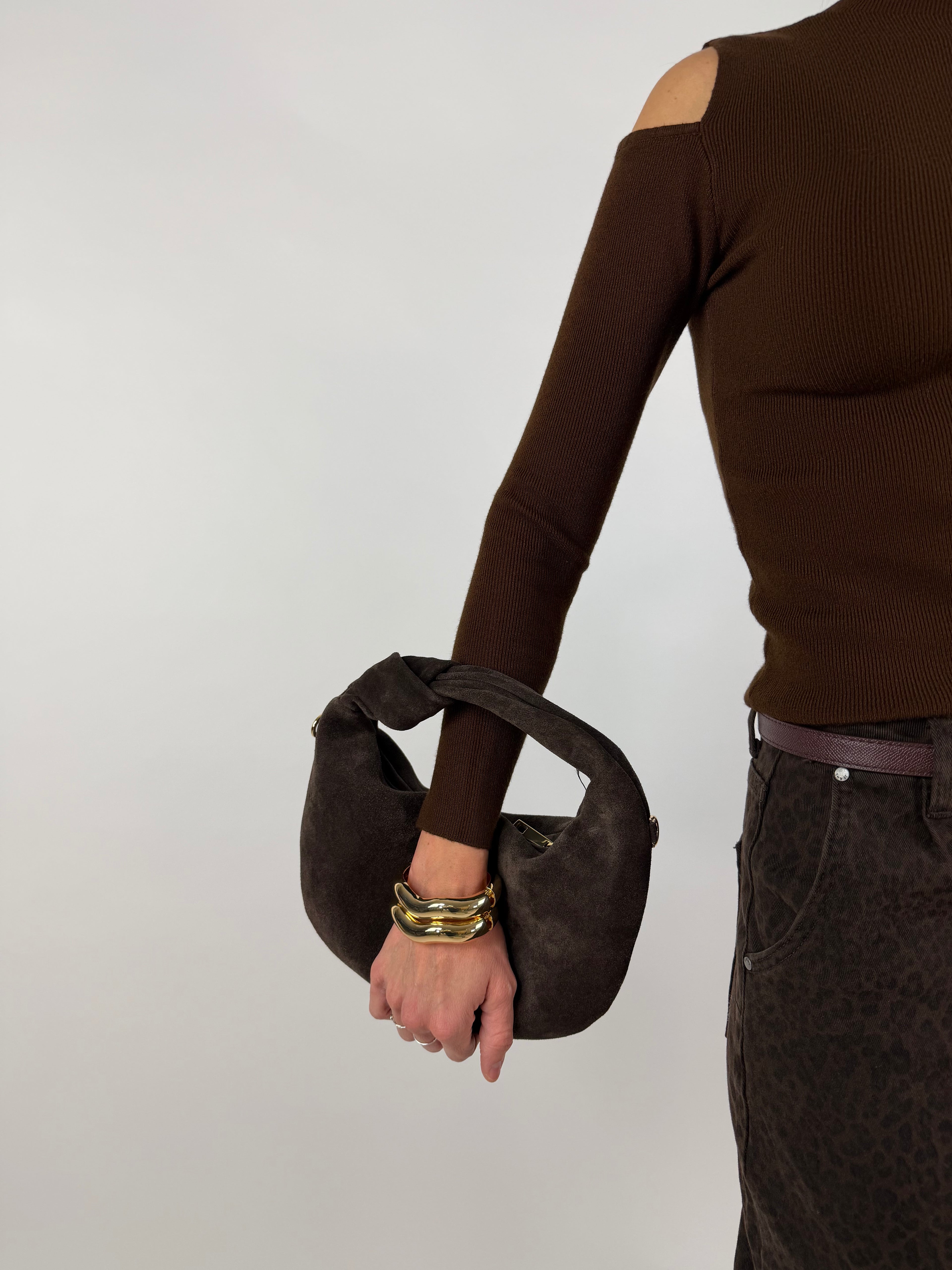 MOON BAG BROWN