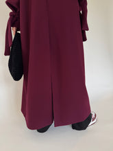 Carica l&#39;immagine nel visualizzatore di Gallery, CAPPOTTO CUFF WINE
