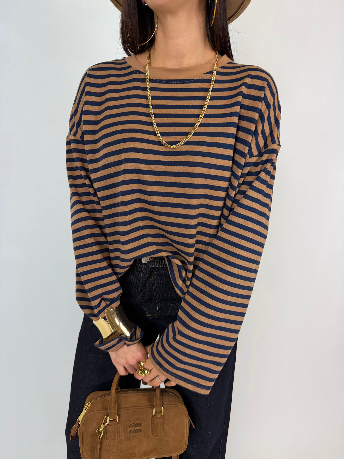 MAGLIA STRIPES NUTS