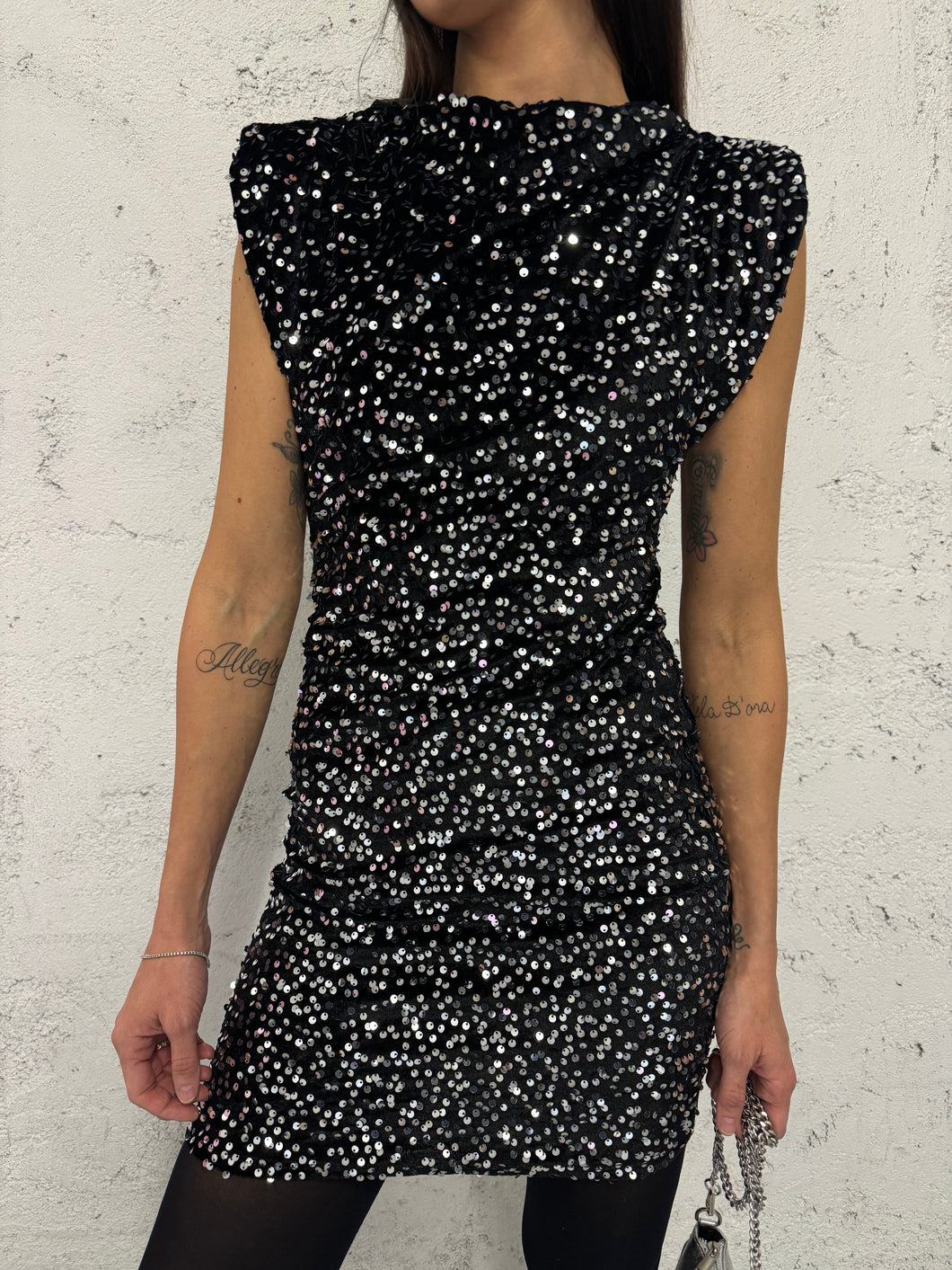 minidress paillettes