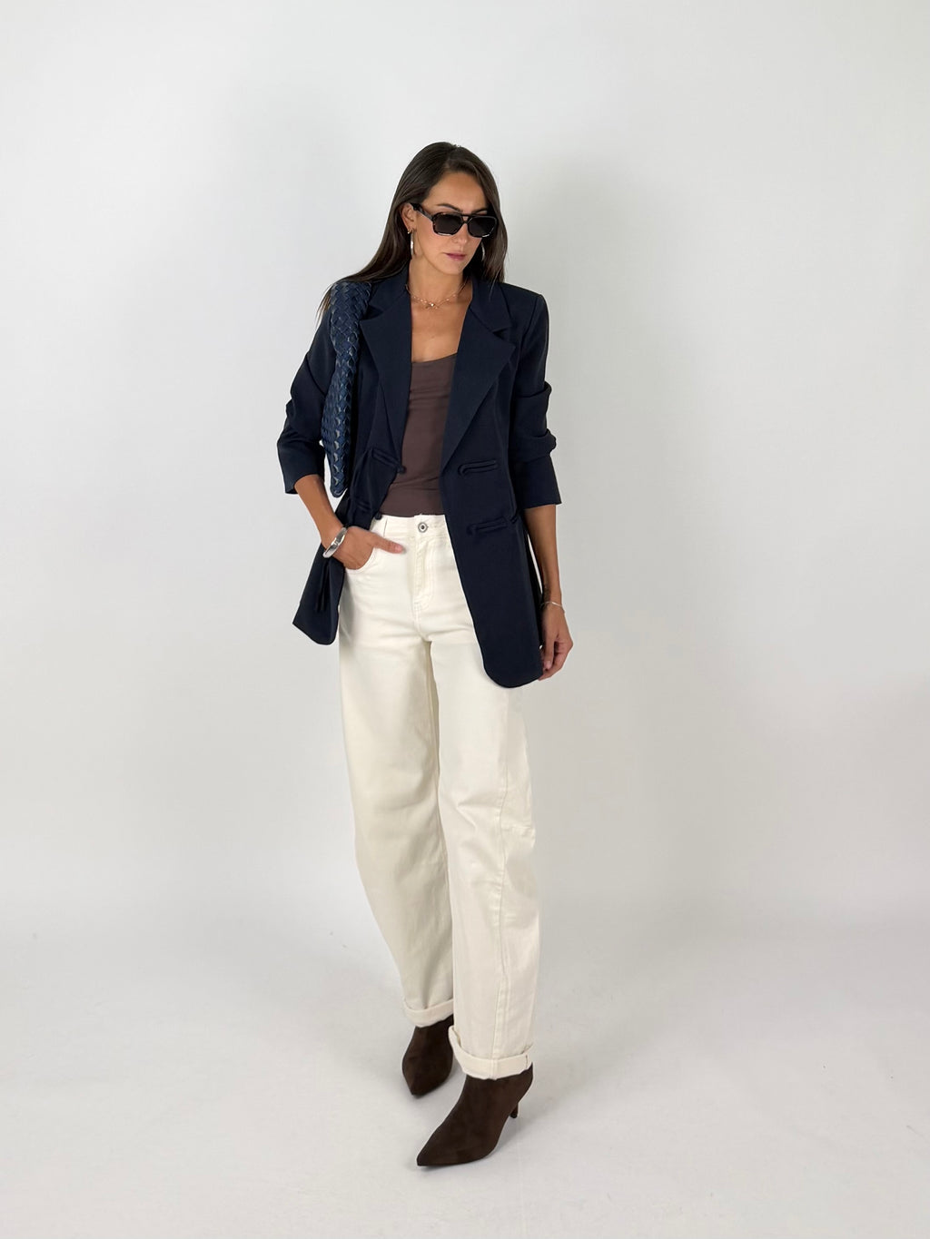 BLAZER ALAMARI BLU