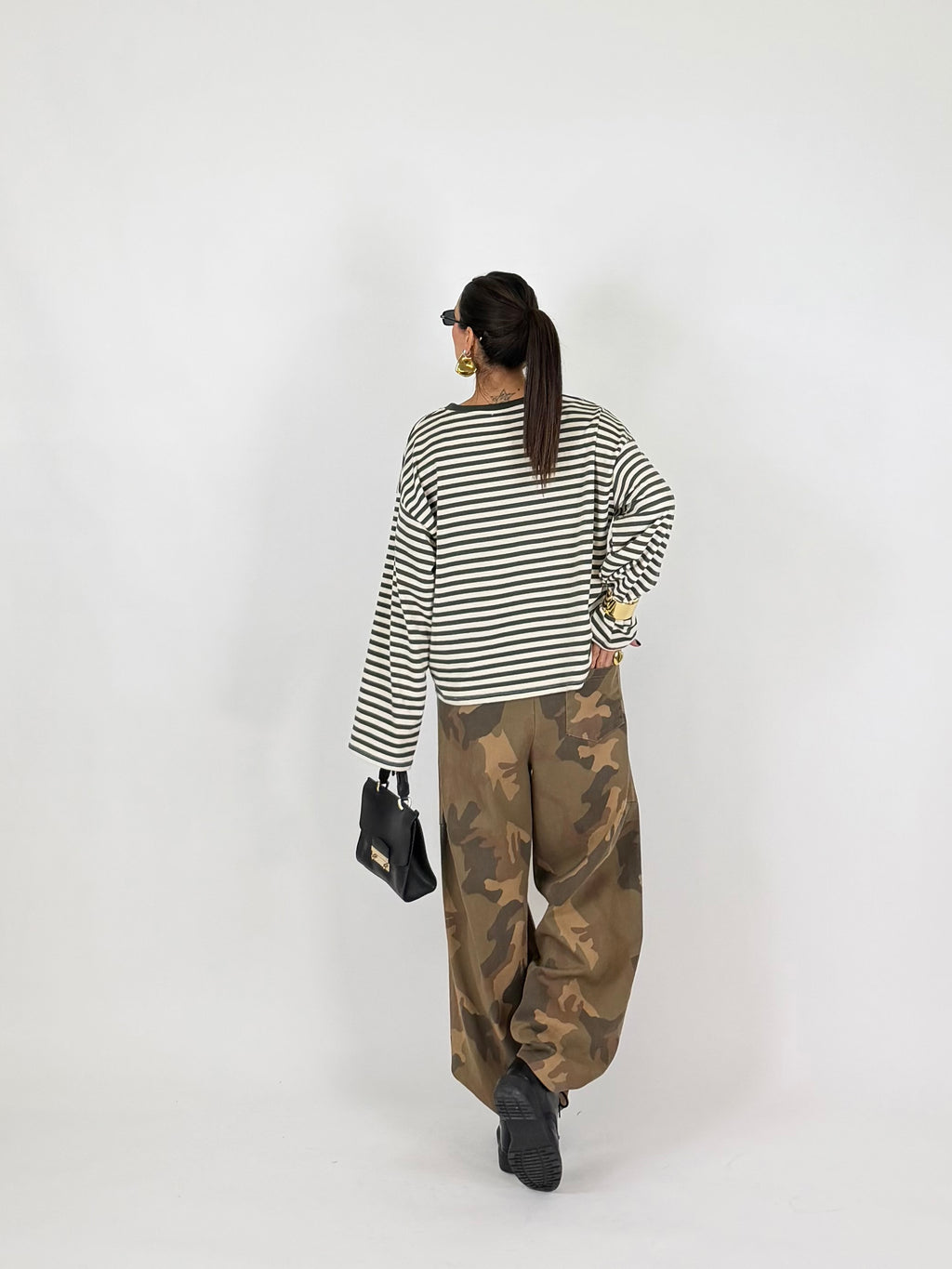 MAGLIA STRIPES GREEN