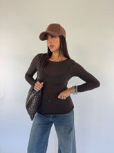 Carica l&#39;immagine nel visualizzatore di Gallery, MAGLIA VELO MOKA
