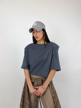Carica l'immagine nel visualizzatore di Gallery, T-SHIRT OVER SHOL ANTRACITE
