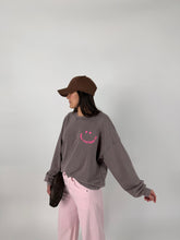 Carica l'immagine nel visualizzatore di Gallery, FELPA SMILE CACAO
