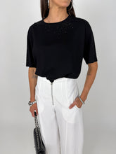 Carica l'immagine nel visualizzatore di Gallery, T-SHIRT BLACK SHINE
