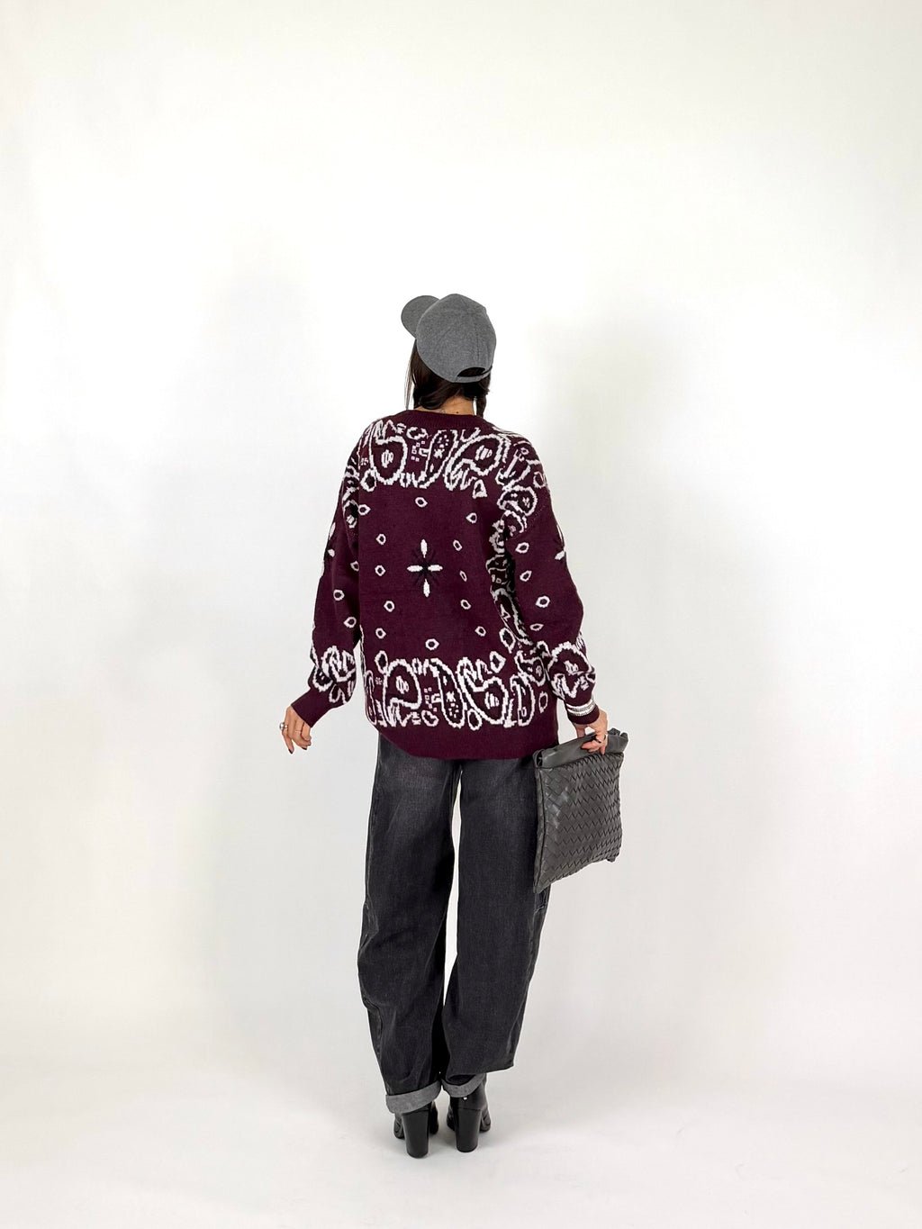 CARDIGAN BANDANA VINACCIA