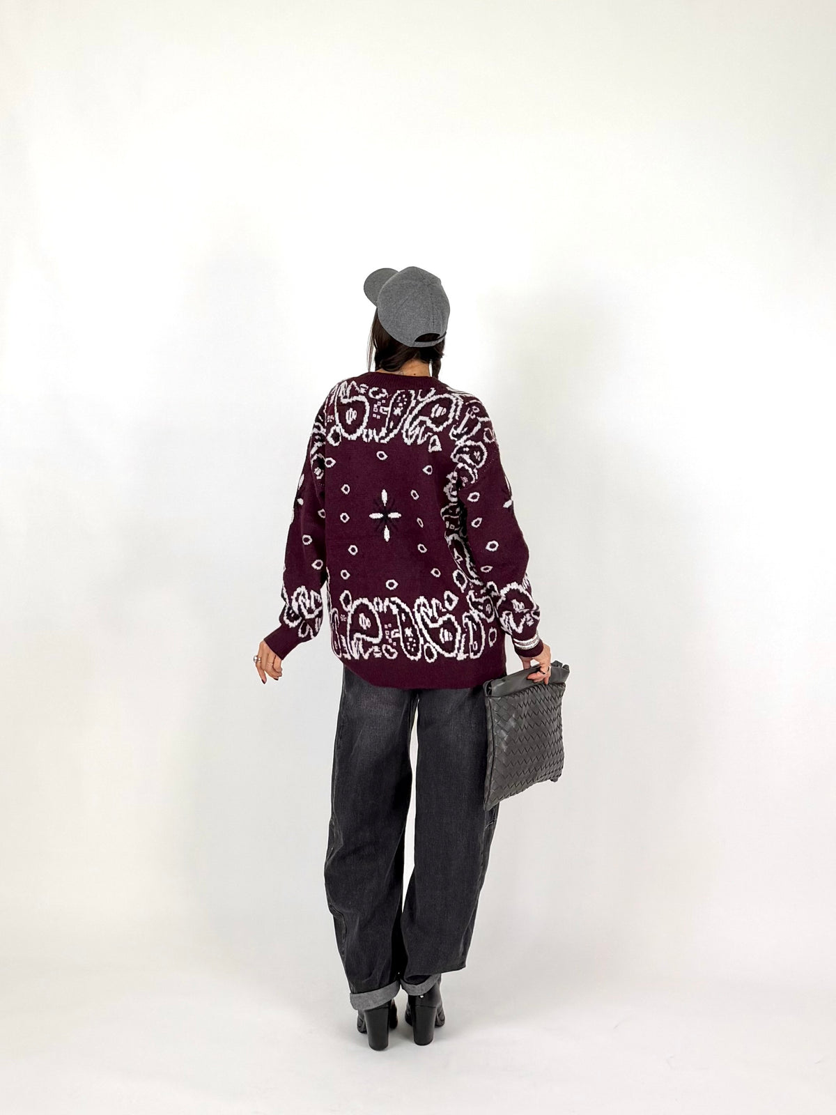 CARDIGAN BANDANA VINACCIA