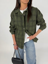 Carica l'immagine nel visualizzatore di Gallery, SHIRT CHECK DENIM OLIVE
