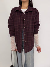 Carica l'immagine nel visualizzatore di Gallery, SHIRT CHECK DENIM PURPLE
