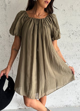 Carica l&#39;immagine nel visualizzatore di Gallery, COTTON SILK DRESS
