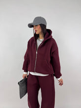 Carica l&#39;immagine nel visualizzatore di Gallery, TUTA GLOBE BORDEAUX

