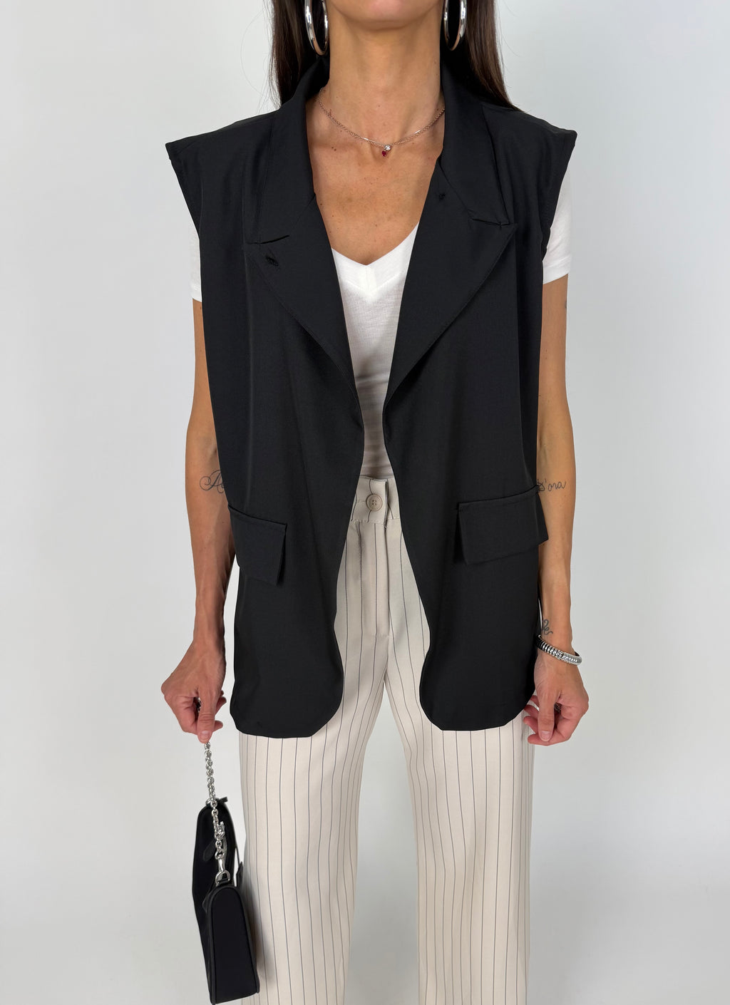 GILET ONE NERO