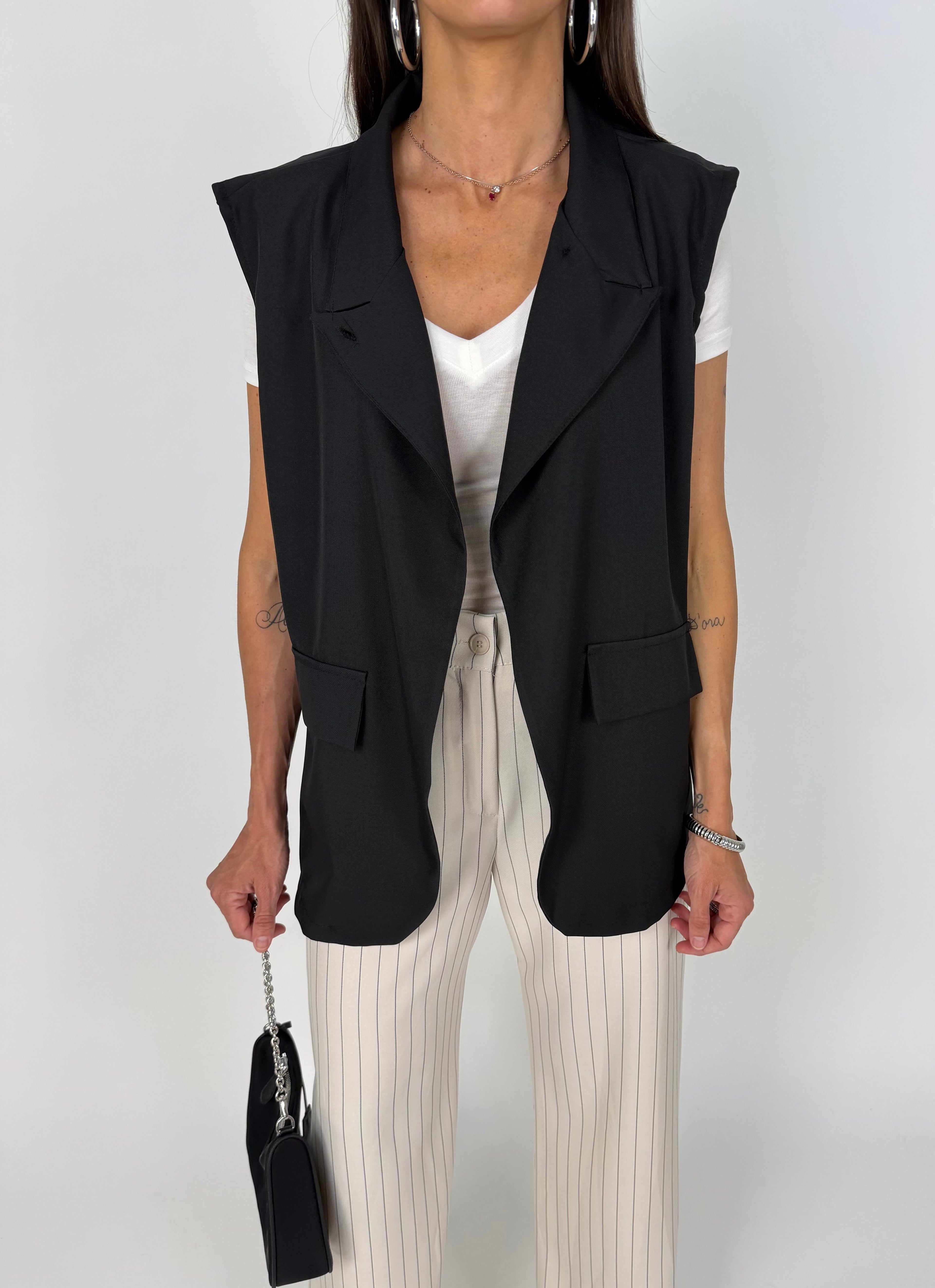GILET ONE NERO