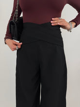 Carica l'immagine nel visualizzatore di Gallery, SASH PANTS NERO
