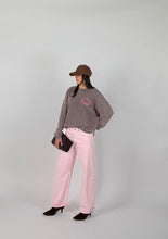 Carica l'immagine nel visualizzatore di Gallery, FELPA SMILE CACAO
