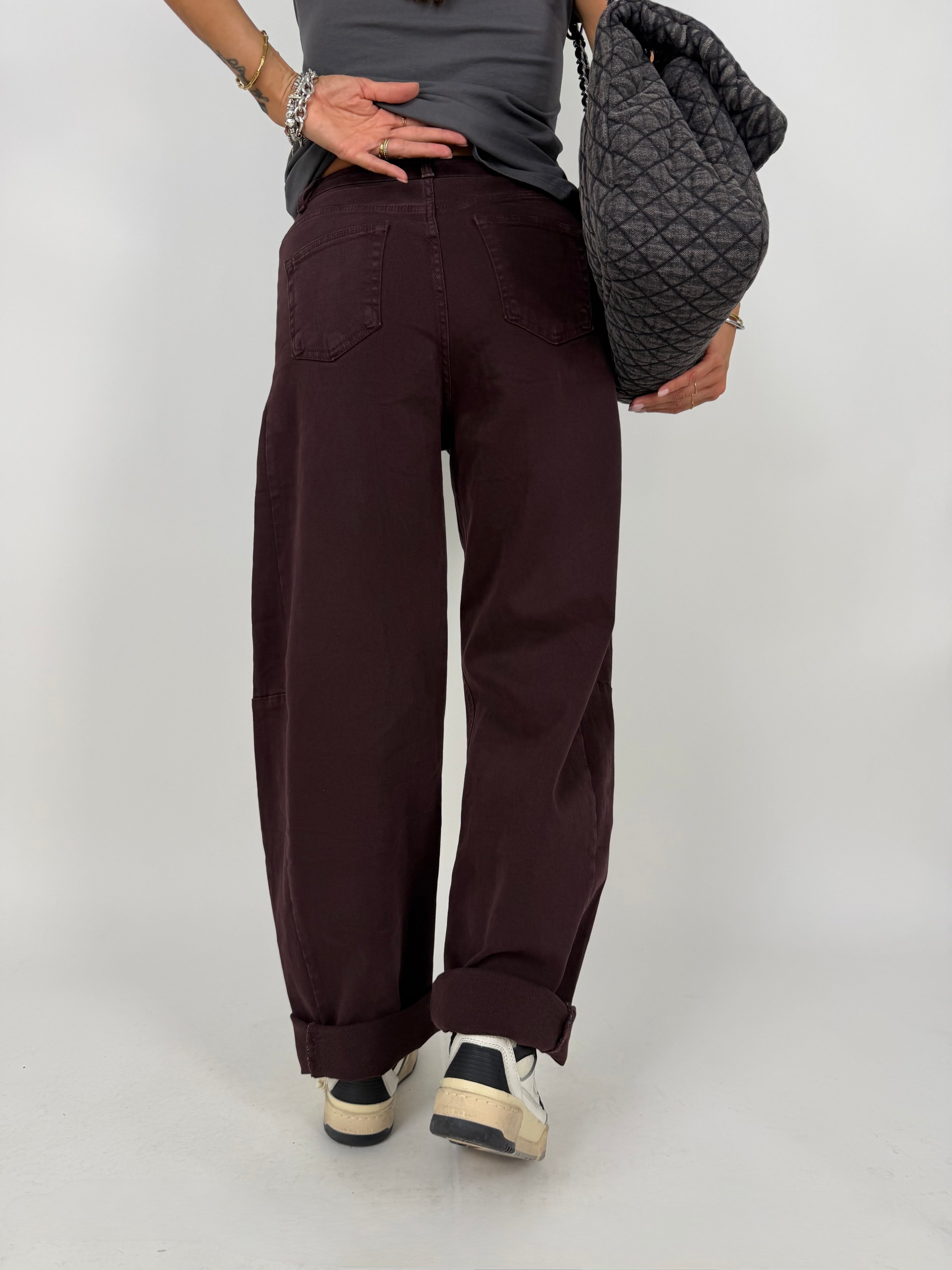 JEANS MALL AUBERGINE