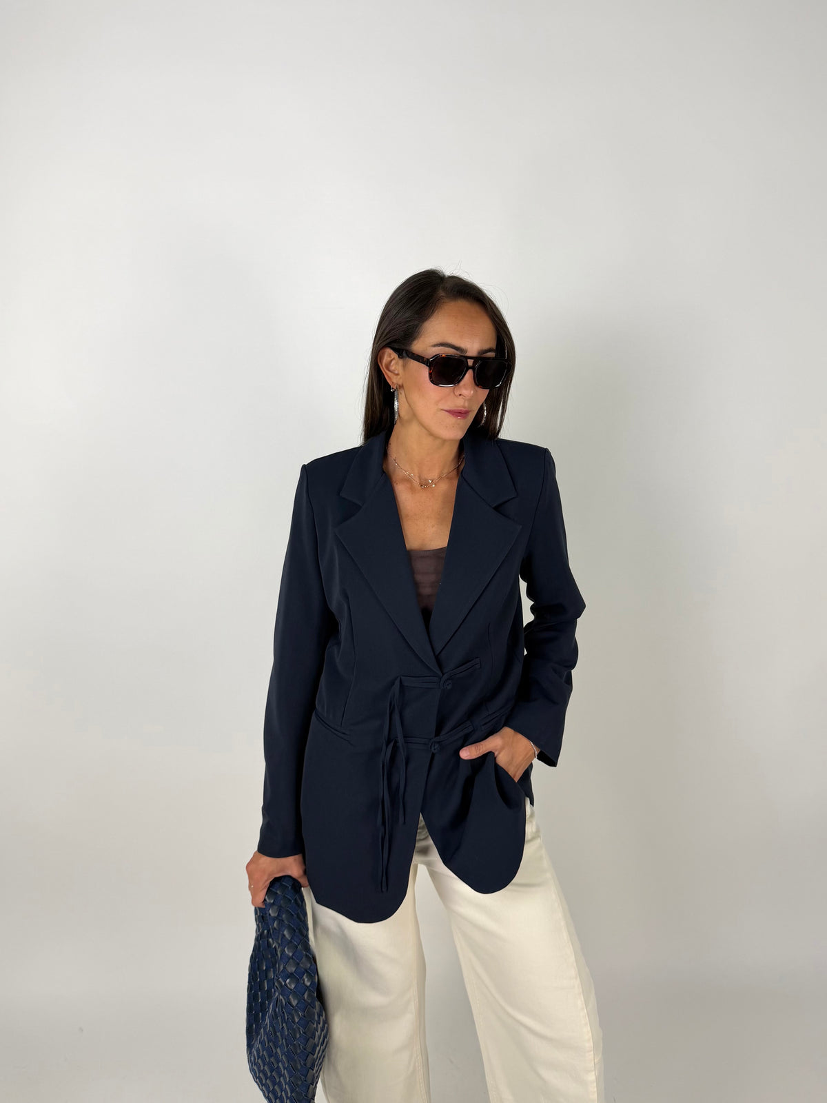 BLAZER ALAMARI BLU
