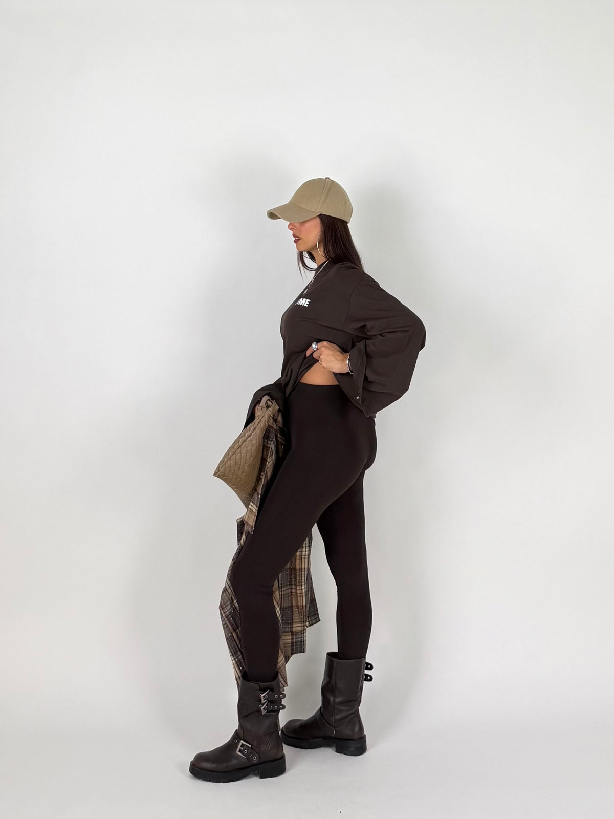 LEGGINS STAFFA CHOCO