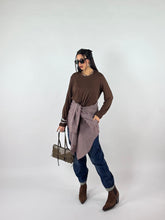 Carica l&#39;immagine nel visualizzatore di Gallery, MAGLIA SPOKE CHOCO
