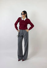 Carica l&#39;immagine nel visualizzatore di Gallery, PULL CHIC BORDEAUX
