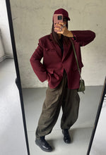 Carica l&#39;immagine nel visualizzatore di Gallery, BLAZER LOOSE BORDEAUX

