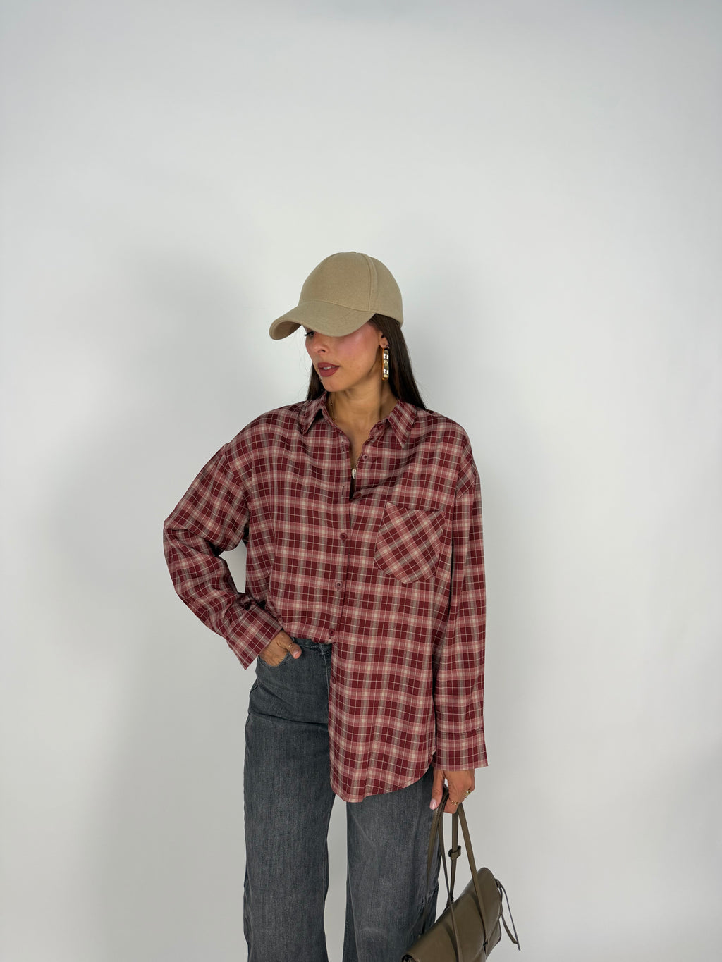 CAMICIA CHECK ROSSA