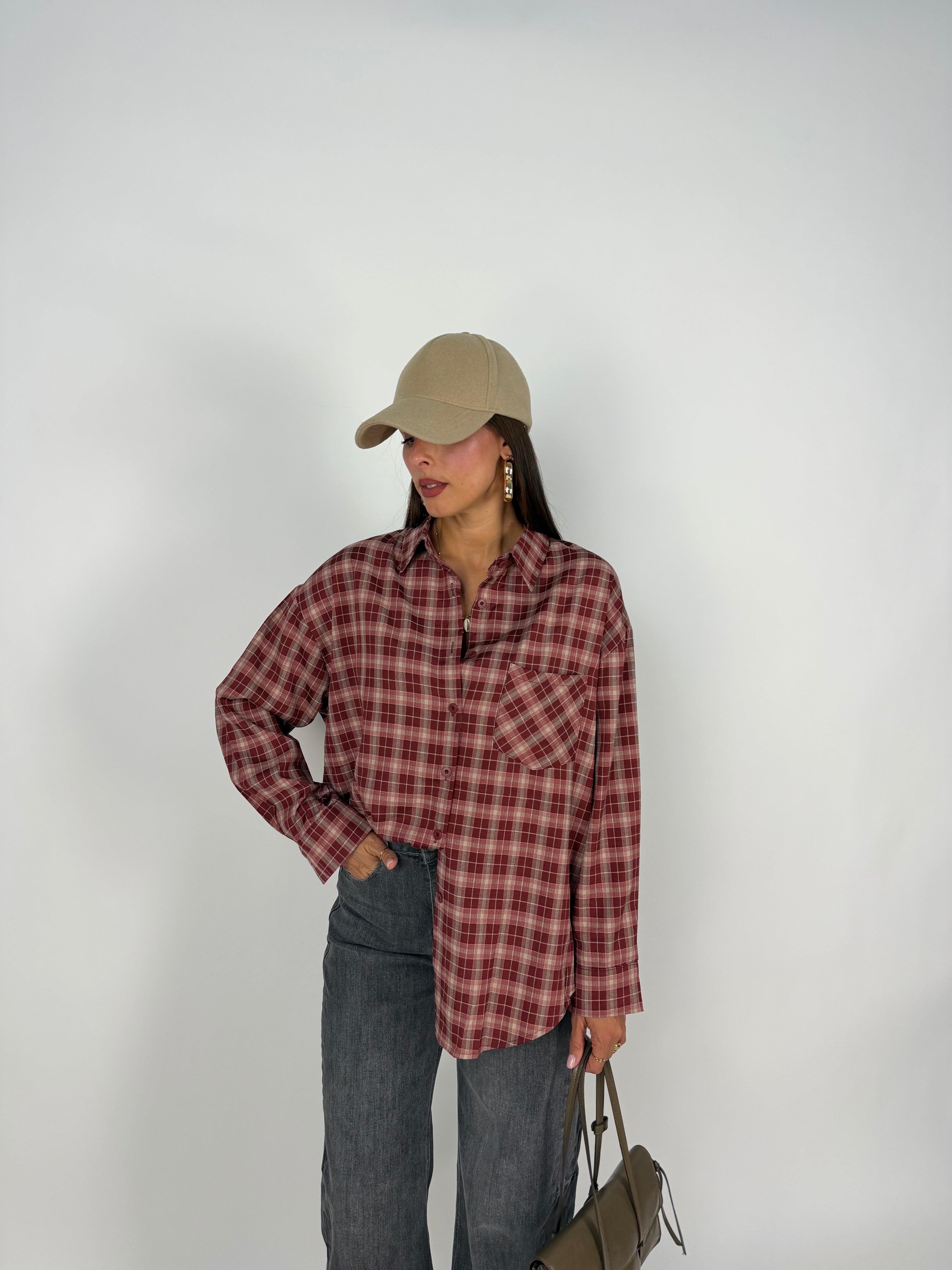 CAMICIA CHECK ROSSA