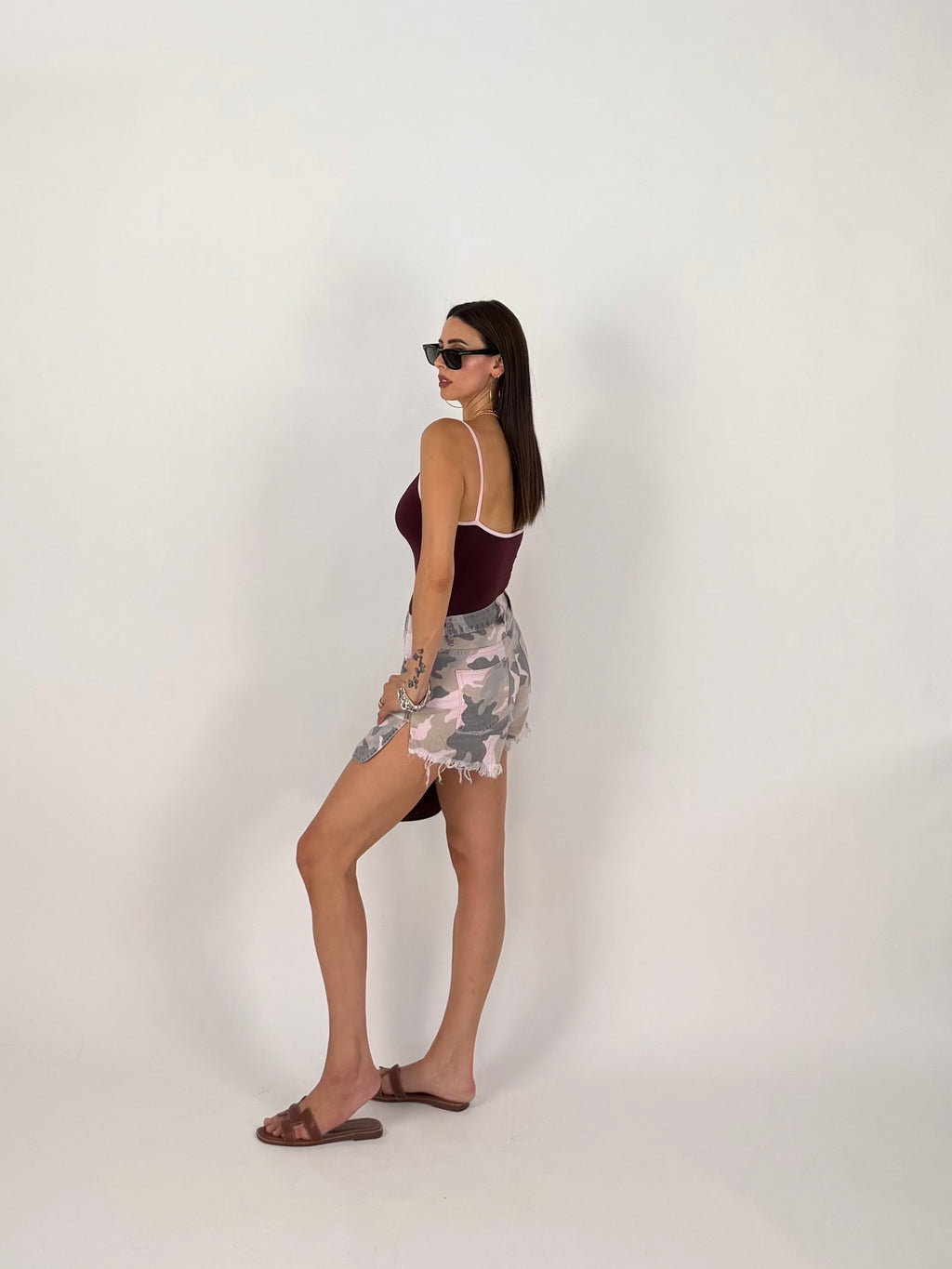 BODY CONTRAST WINE PINK