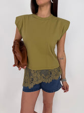 Carica l'immagine nel visualizzatore di Gallery, MAGLIA SHOL LACE PISTACCHIO
