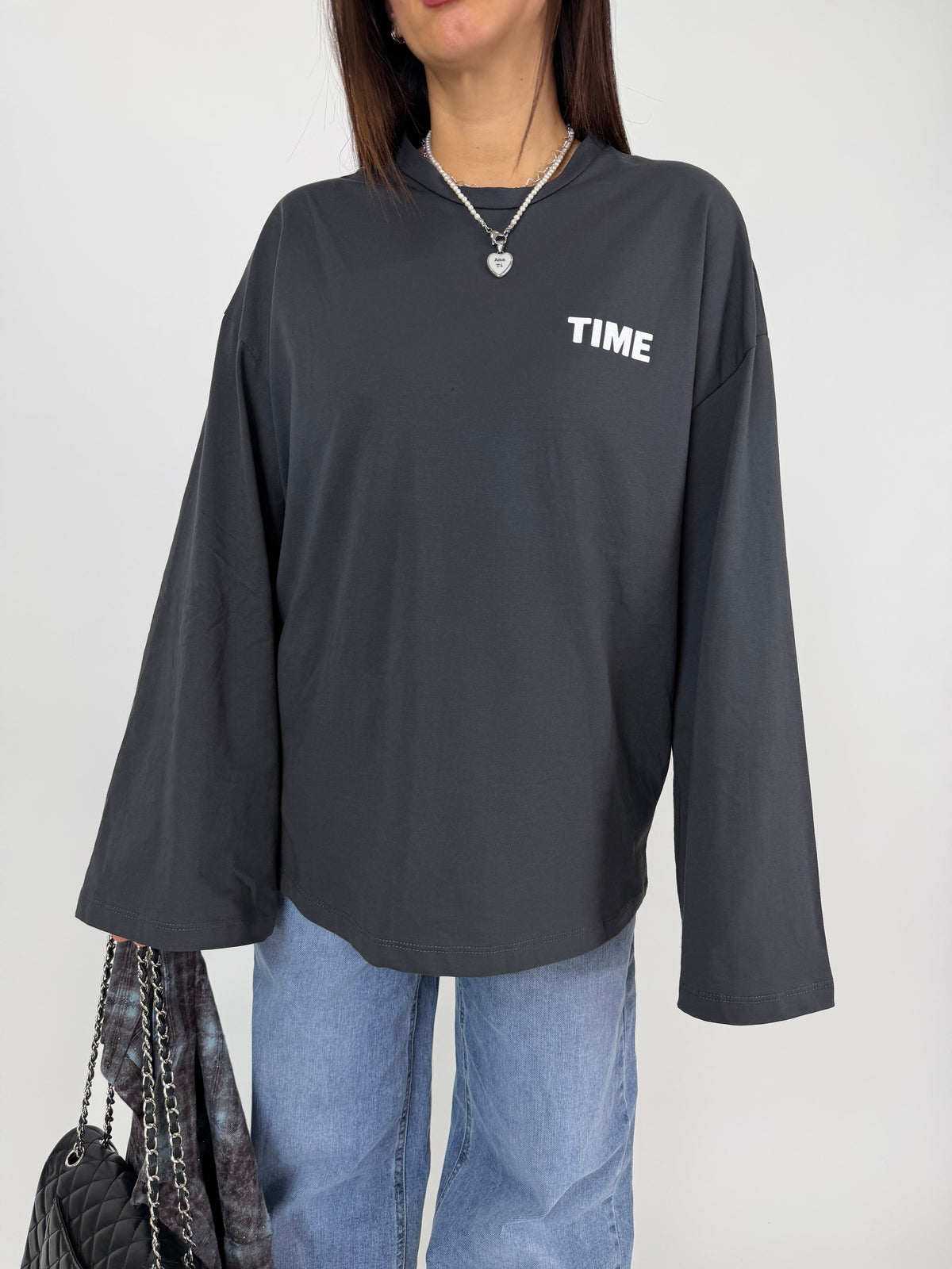 T-SHIRT TIME PIOMBO