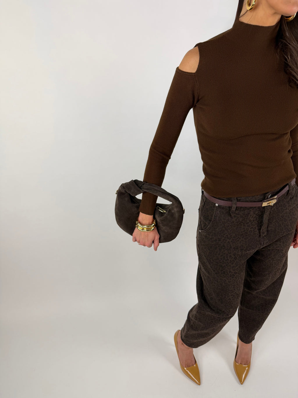 MOON BAG BROWN