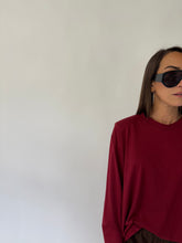 Carica l&#39;immagine nel visualizzatore di Gallery, T-SHIRT SHOL BORDEAUX
