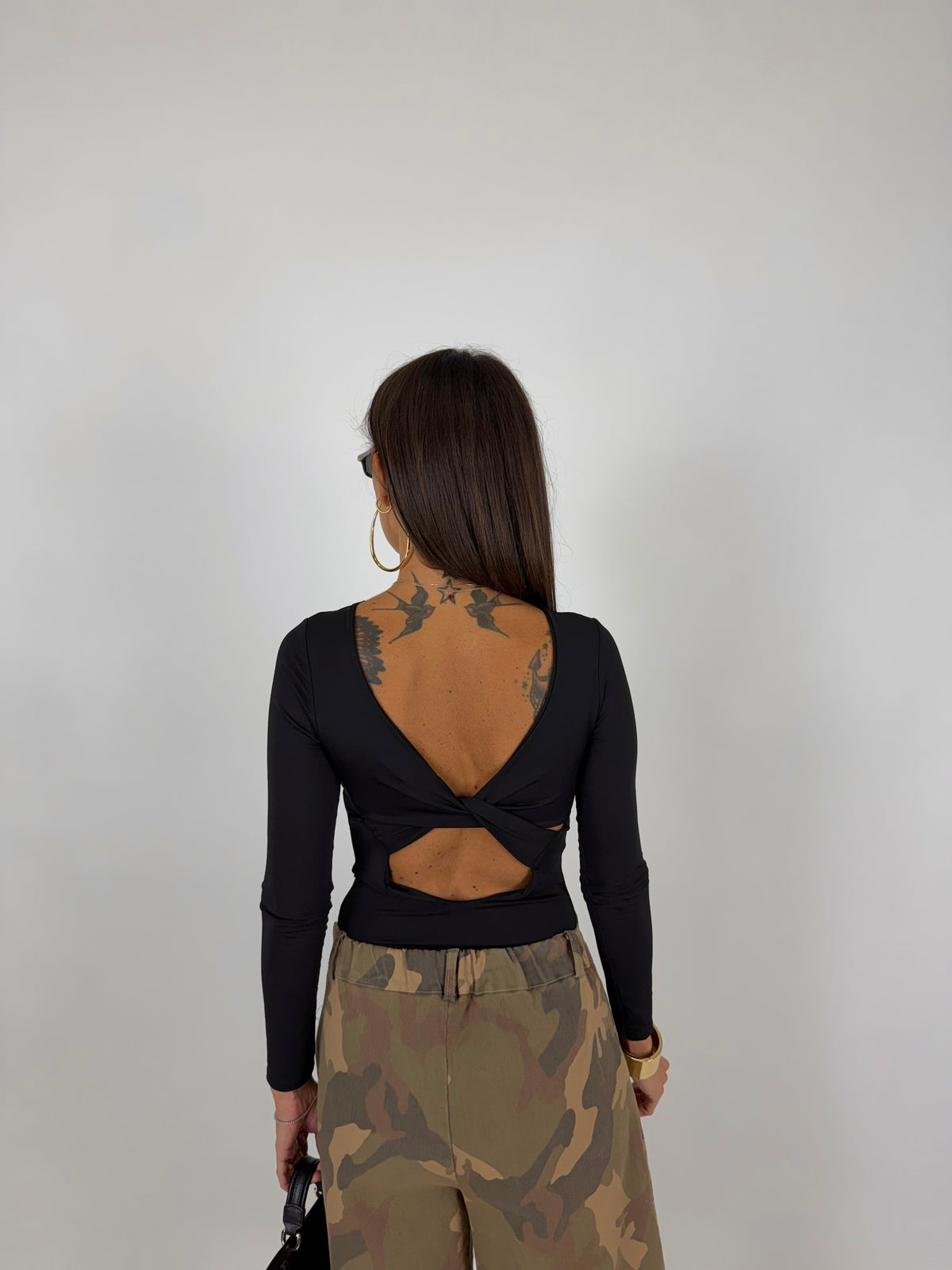 BODY CROSSBACK NERO
