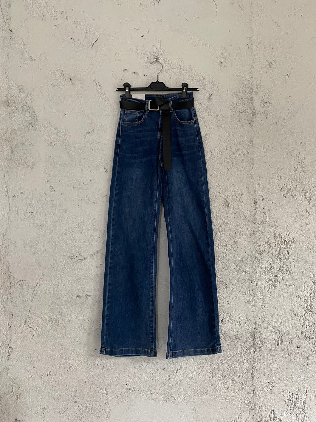 JEANS REGULAR BELT