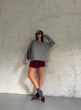 Carica l&#39;immagine nel visualizzatore di Gallery, PULL SILK GRIGIO
