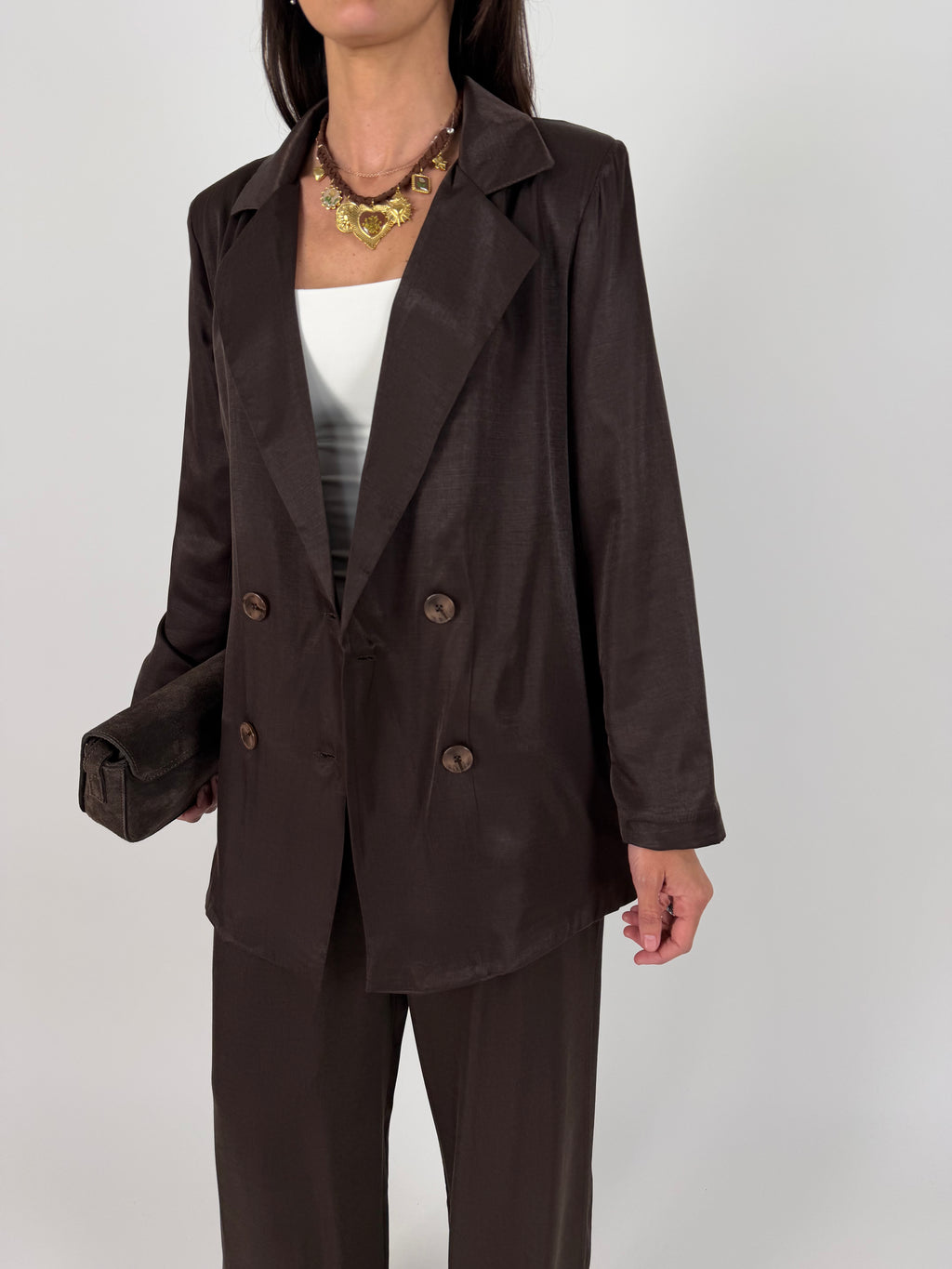 BLAZER LADY CHOCO