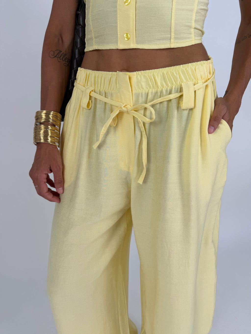 PASTEL SET GIALLO