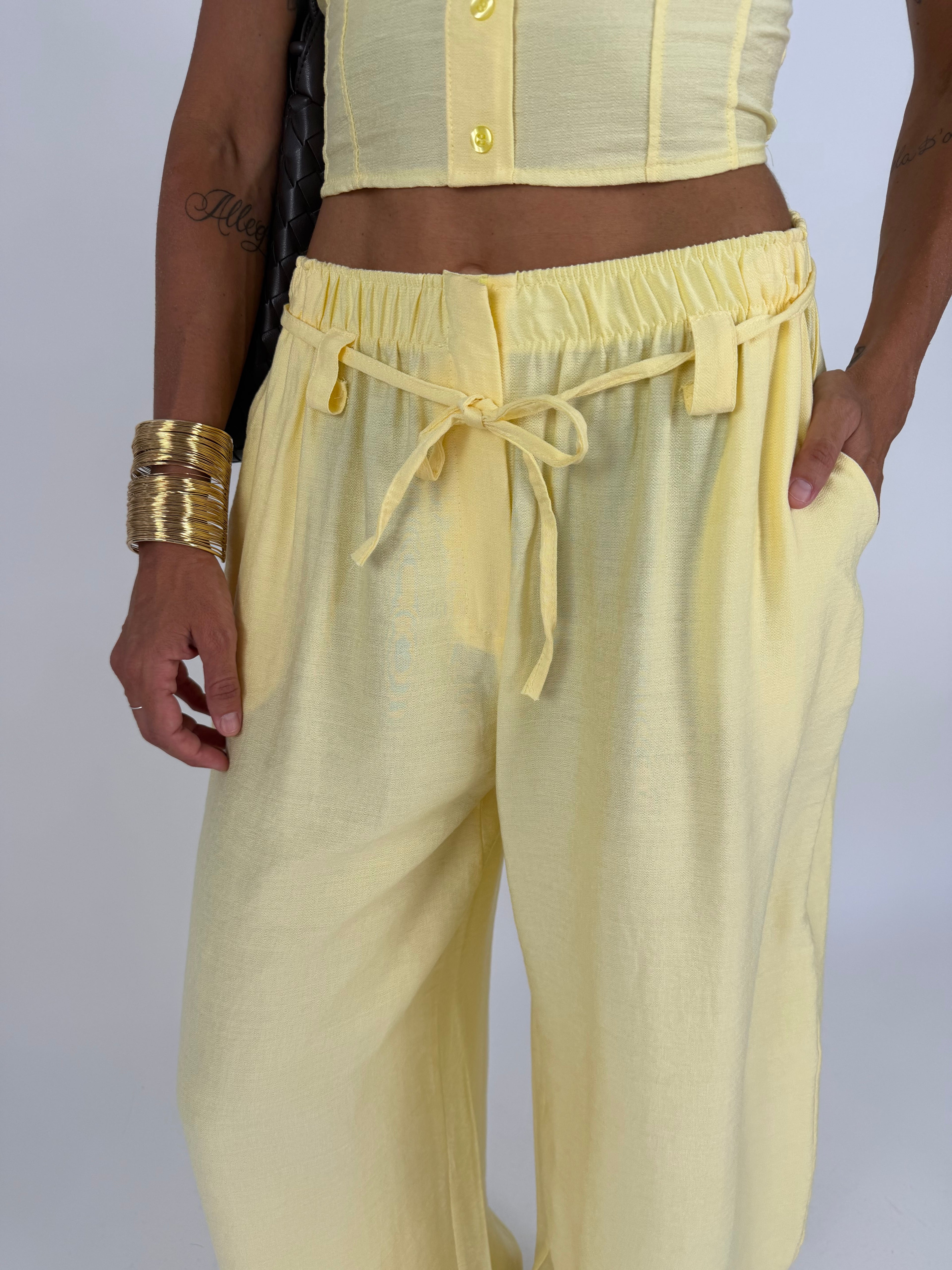 PASTEL SET GIALLO