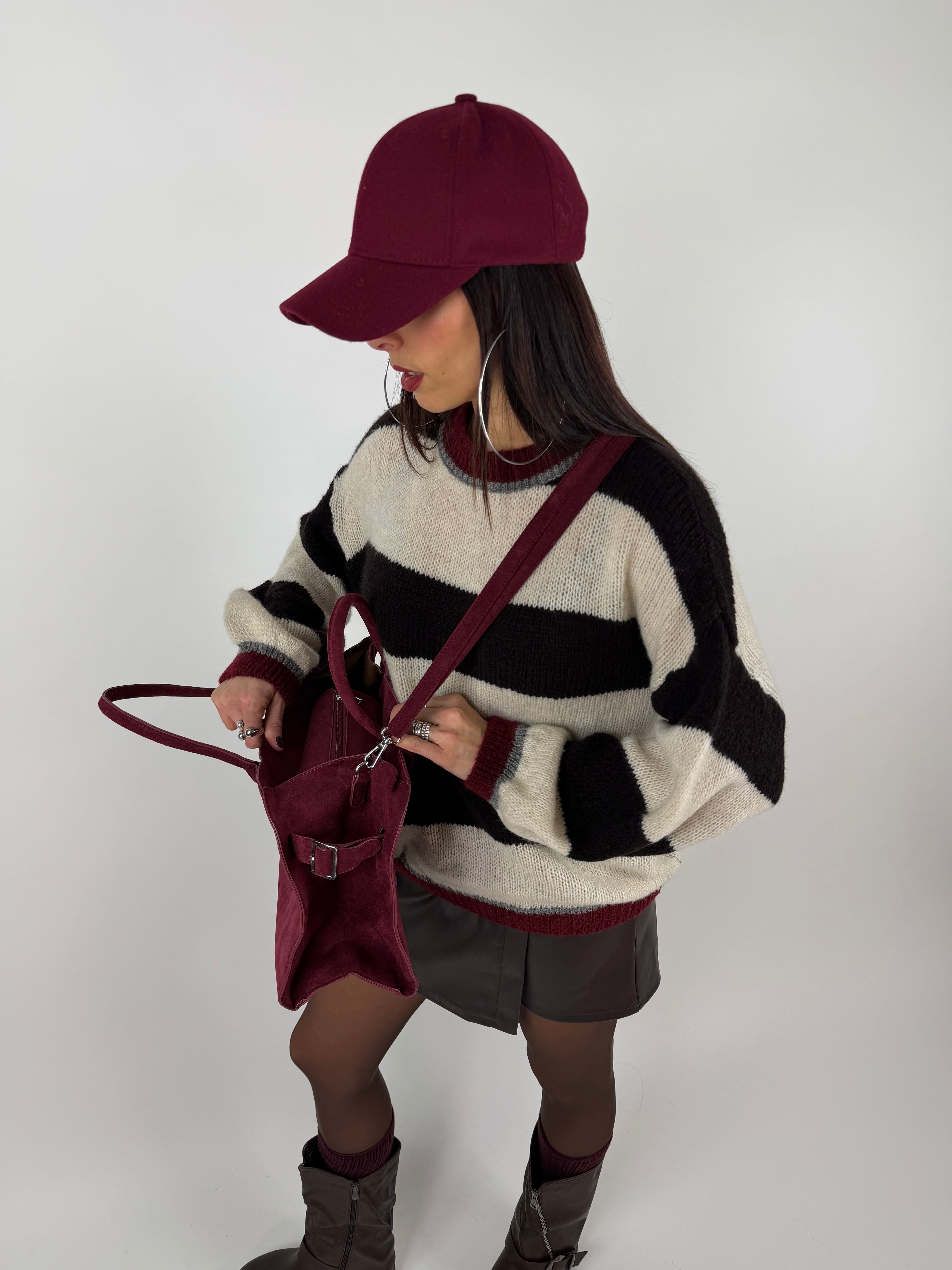 ROW BAG BORDEAUX