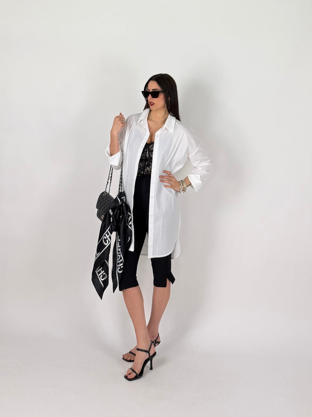 LONGLINE SHIRT BIANCA