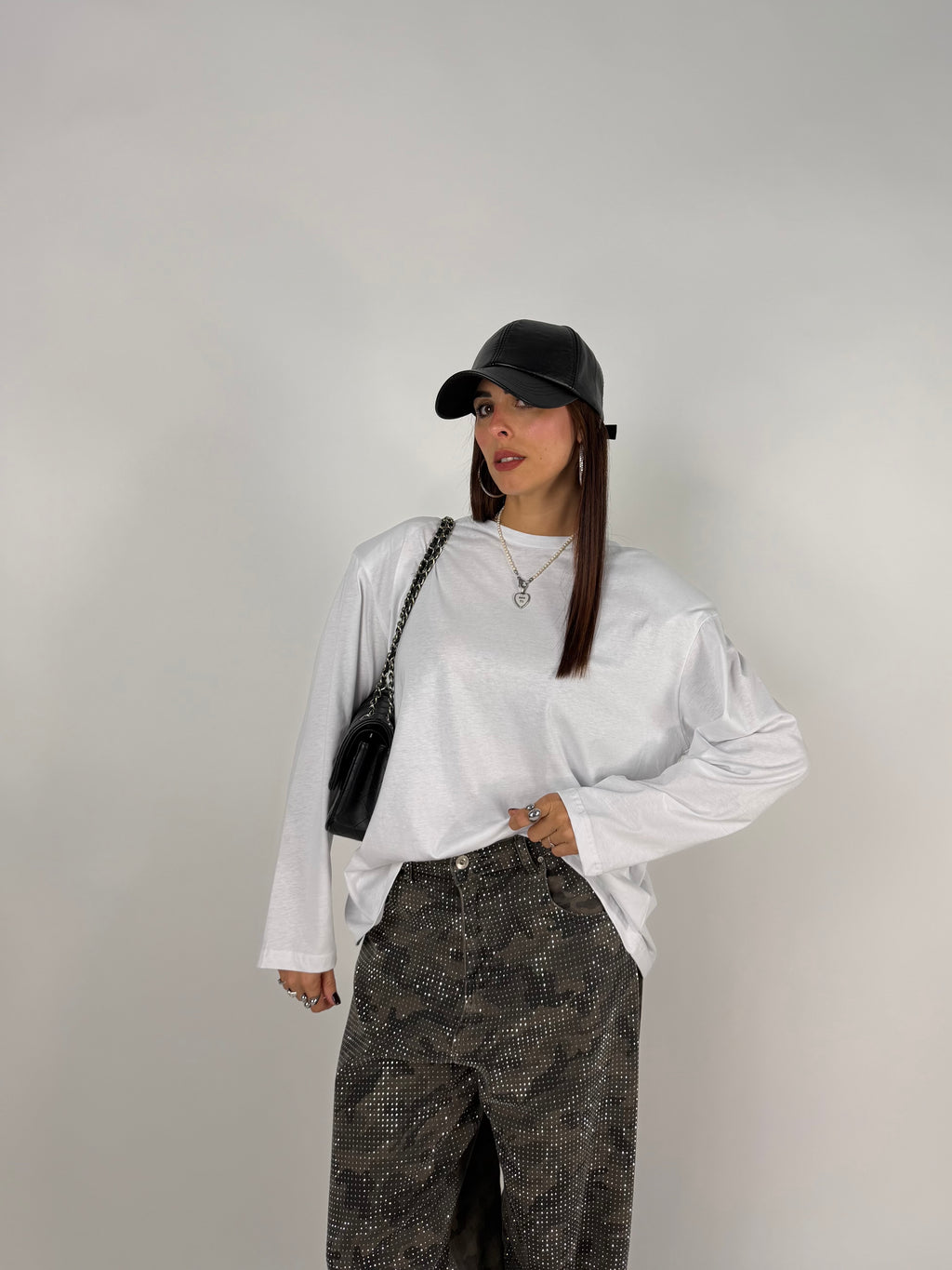 T-SHIRT BOXY BIANCA