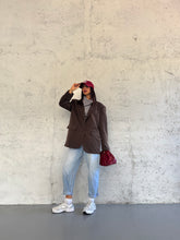 Carica l&#39;immagine nel visualizzatore di Gallery, BLAZER LOOSE FIT CAFFÈ
