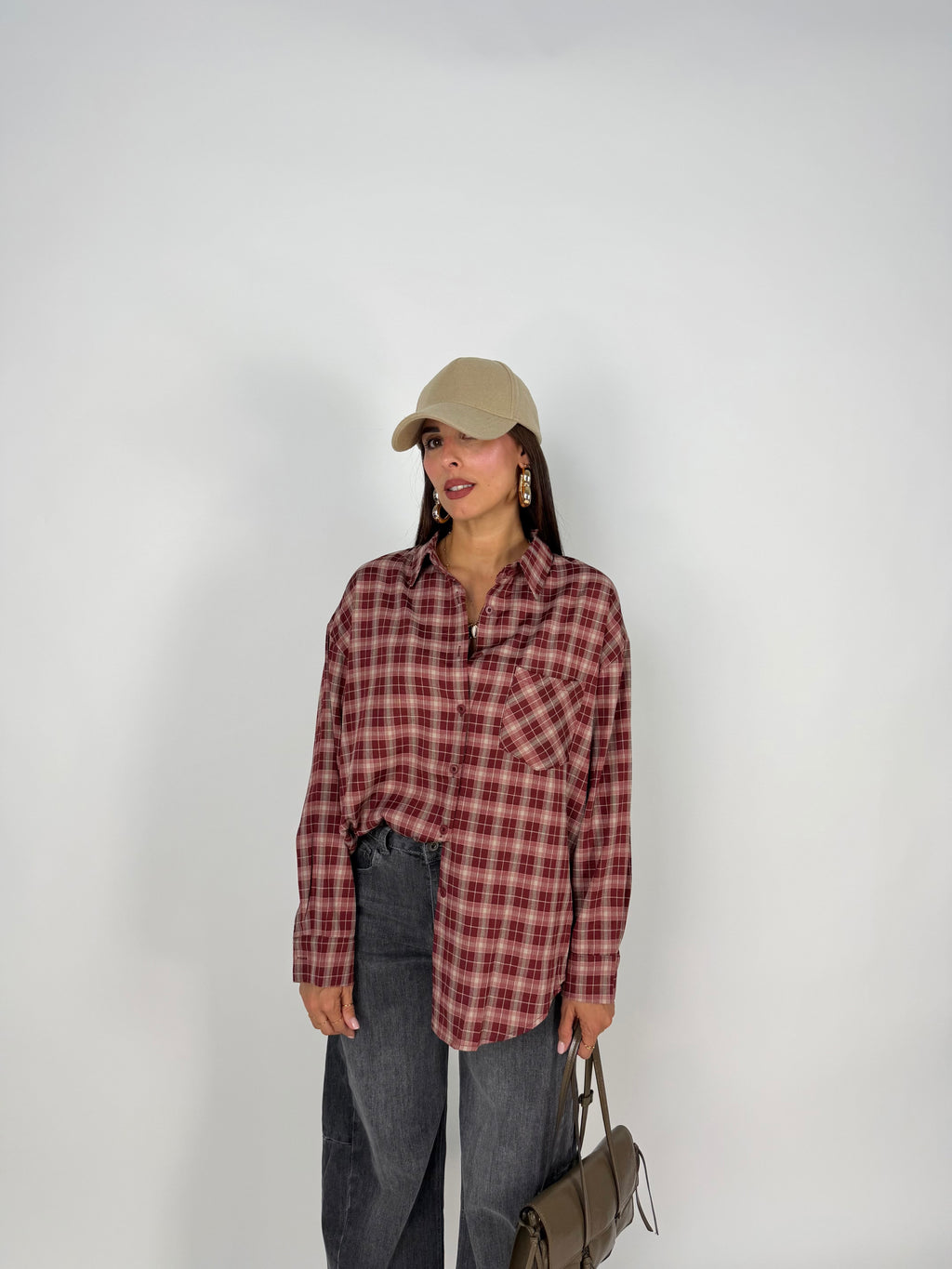 CAMICIA CHECK ROSSA